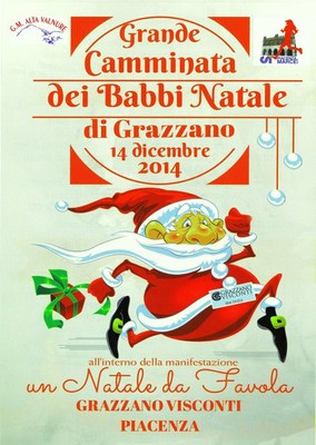 La camminata dei Babbi Natale