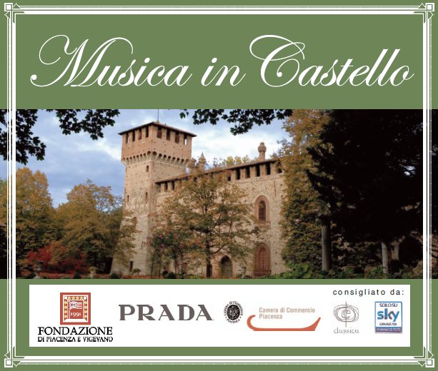 Locandina Serate Musicali al Castello