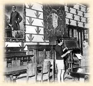 Ettore Sartori Esercitazione nel laboratorio della Scuola della Istituzione Visconti